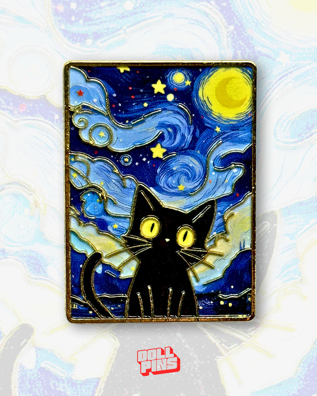 GATO NOCHE ESTRELLADA
