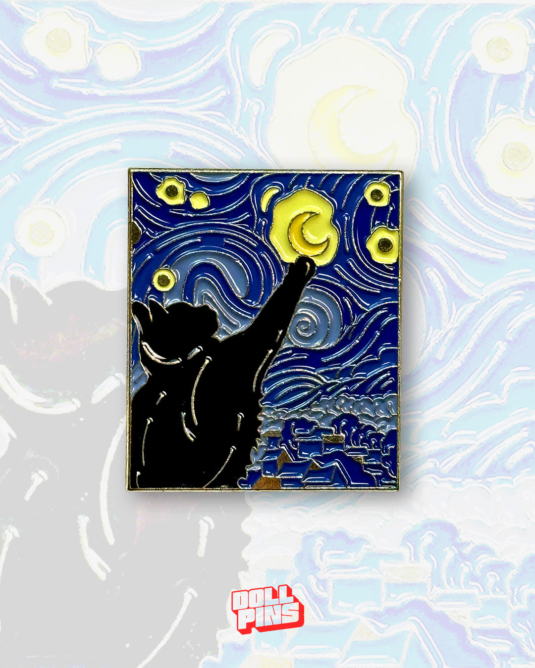 GATO NOCHE ESTRELLADA