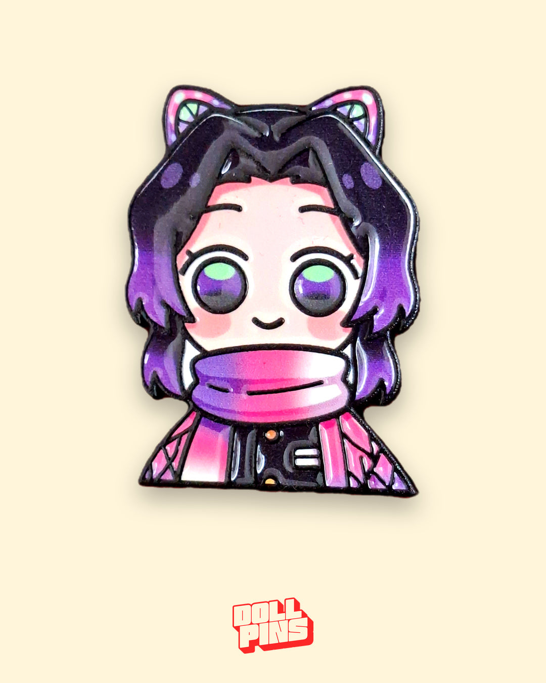 SHINOBU CHIBI CON BUFANDA