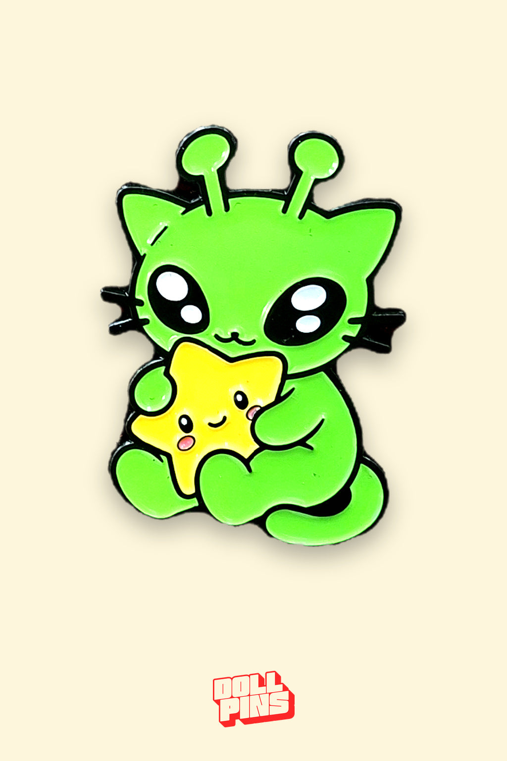 GATO ALIEN CON ESTRELLA