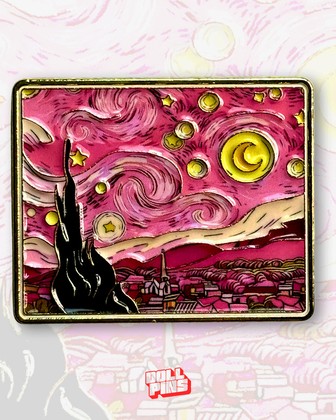 NOCHE ESTRELLADA ROSA