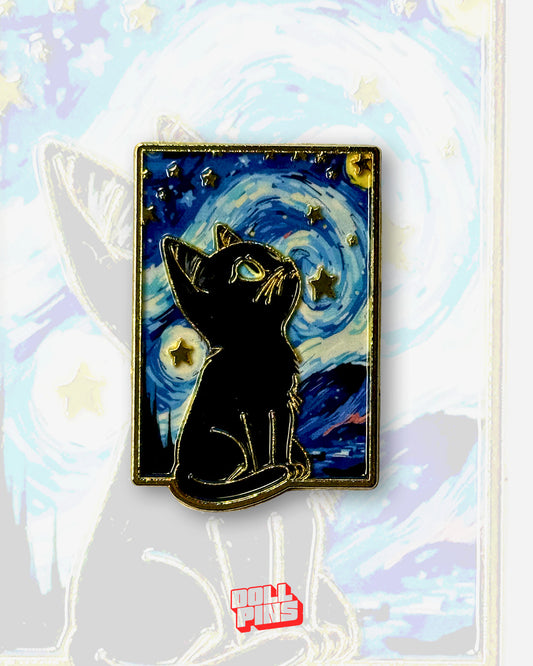 GATO NOCHE ESTRELLADA