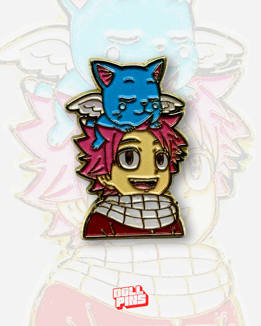 NATSU Y HAPPY DE FAIRY TAIL