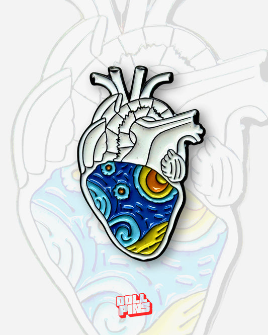CORAZÓN NOCHE ESTRELLADA