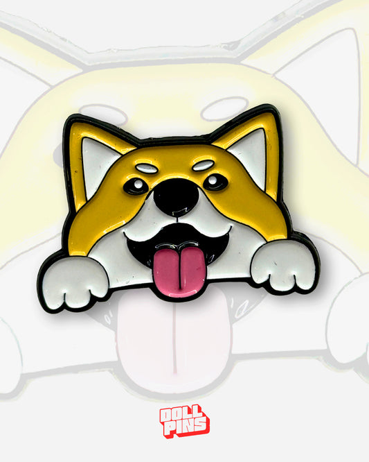 PERRITO CON LA LENGUA AFUERA
