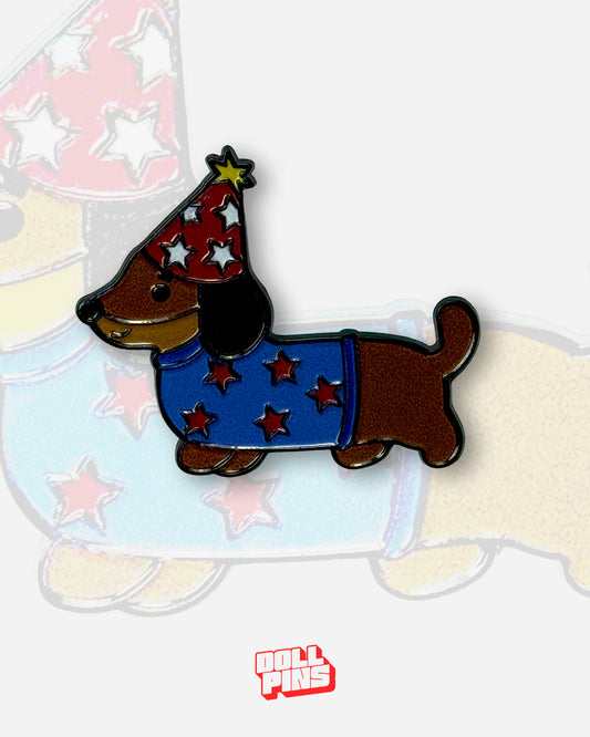 PERRO SALCHICHA CUMPLEAÑERO