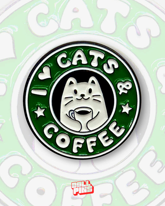 I LOVE CATS & COFFE