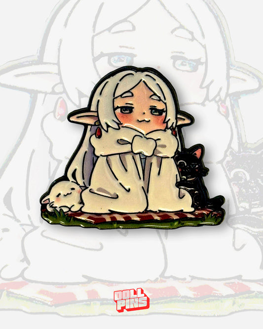FRIEREN SONROJADA CHIBI