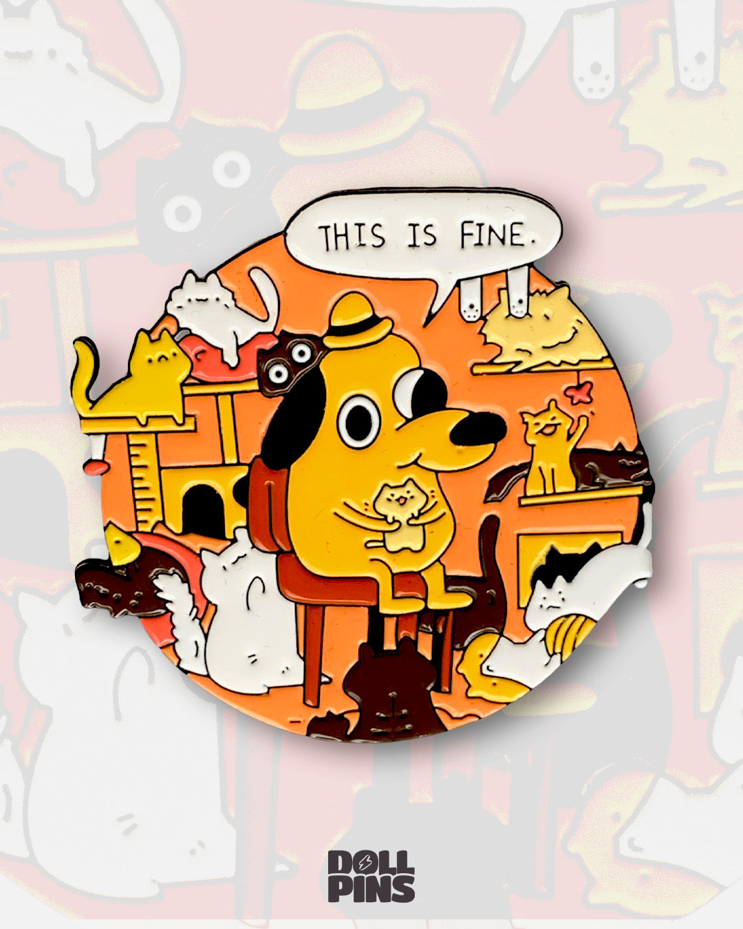 "THIS IS FINE" GATITOS