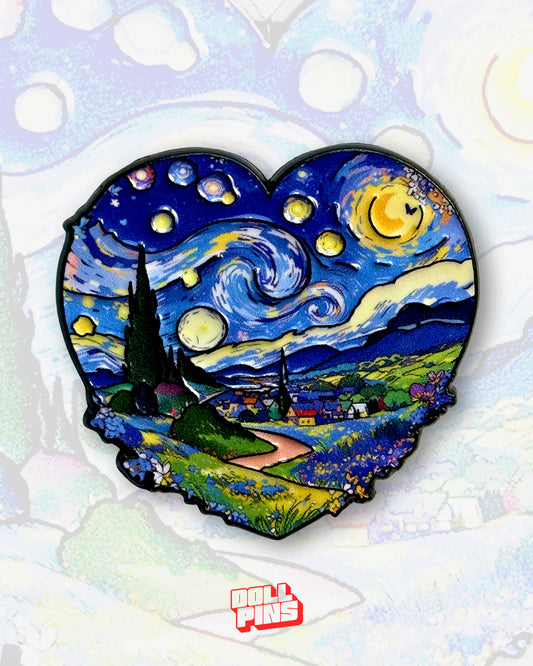 NOCHE ESTRELLADA CORAZÓN