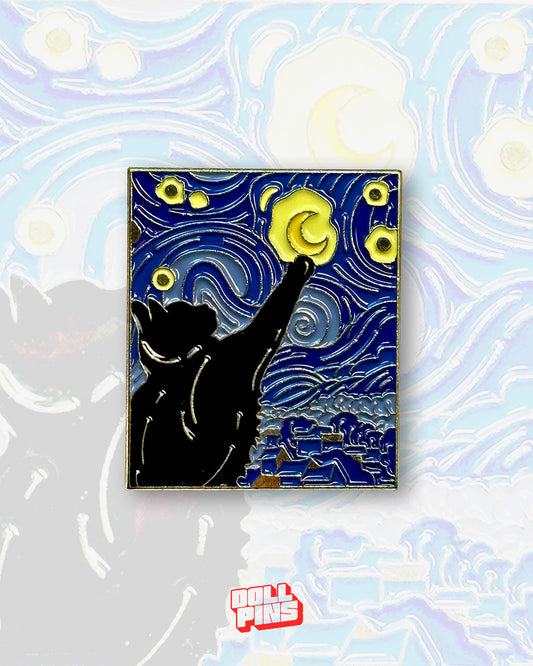 GATO NOCHE ESTRELLADA