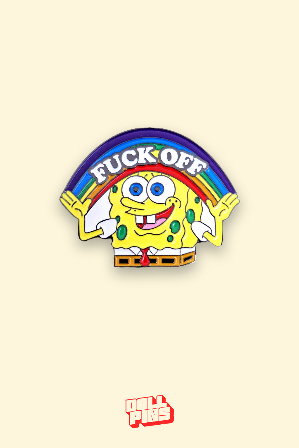 BOB ESPONJA ARCOÍRIS "FUCK OFF"