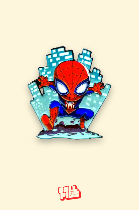 SPIDER-MAN CHIBI ENTRE EDIFICIOS
