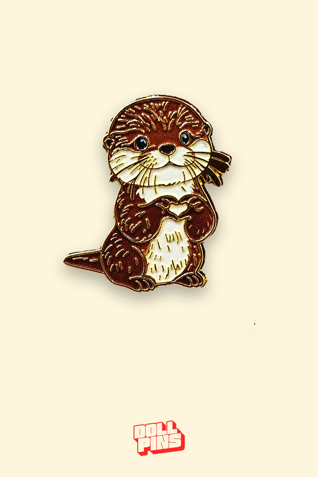 NUTRIA HACIENDO UN CORAZÓN