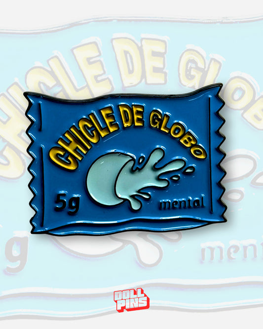 CHICLE DE GLOBO MENTA