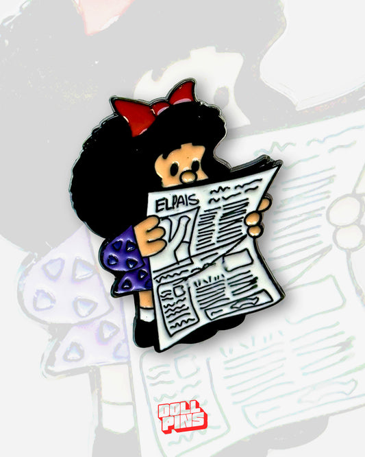 MAFALDA LEYENDO EL PAÍS