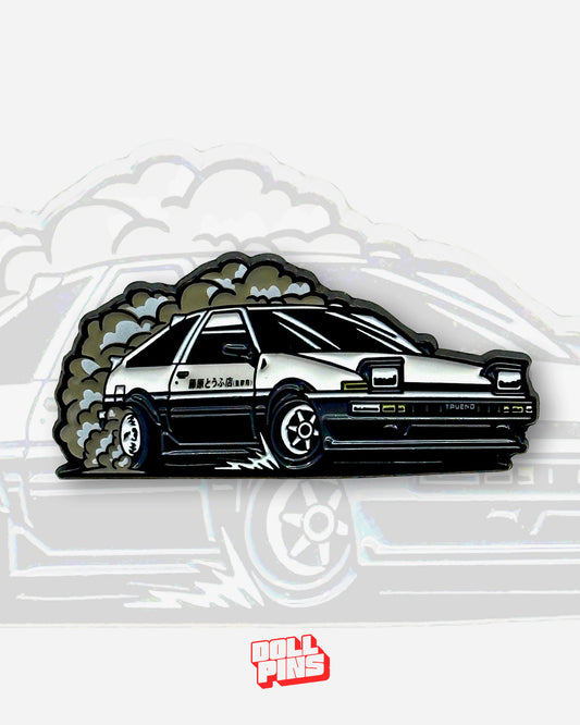 INITIAL D BLANCO Y NEGRO