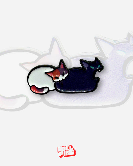 GATOS MORDIÉNDOSE