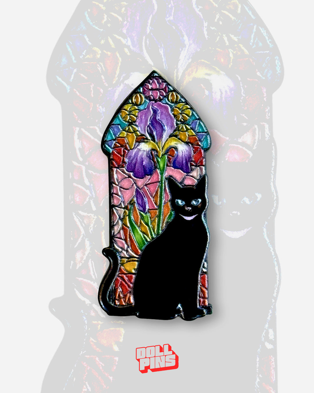 GATOS EN VITRAL