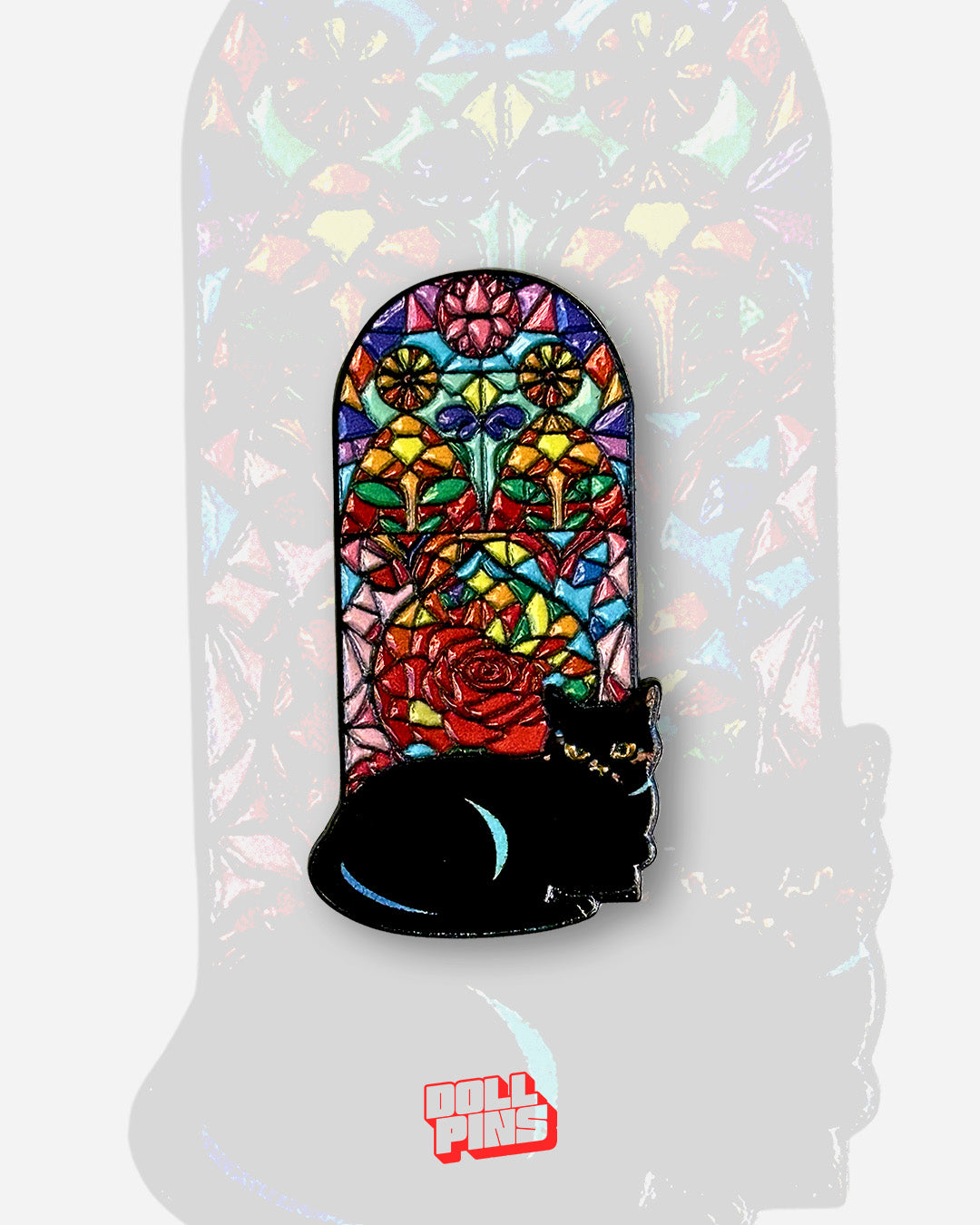 GATOS EN VITRAL