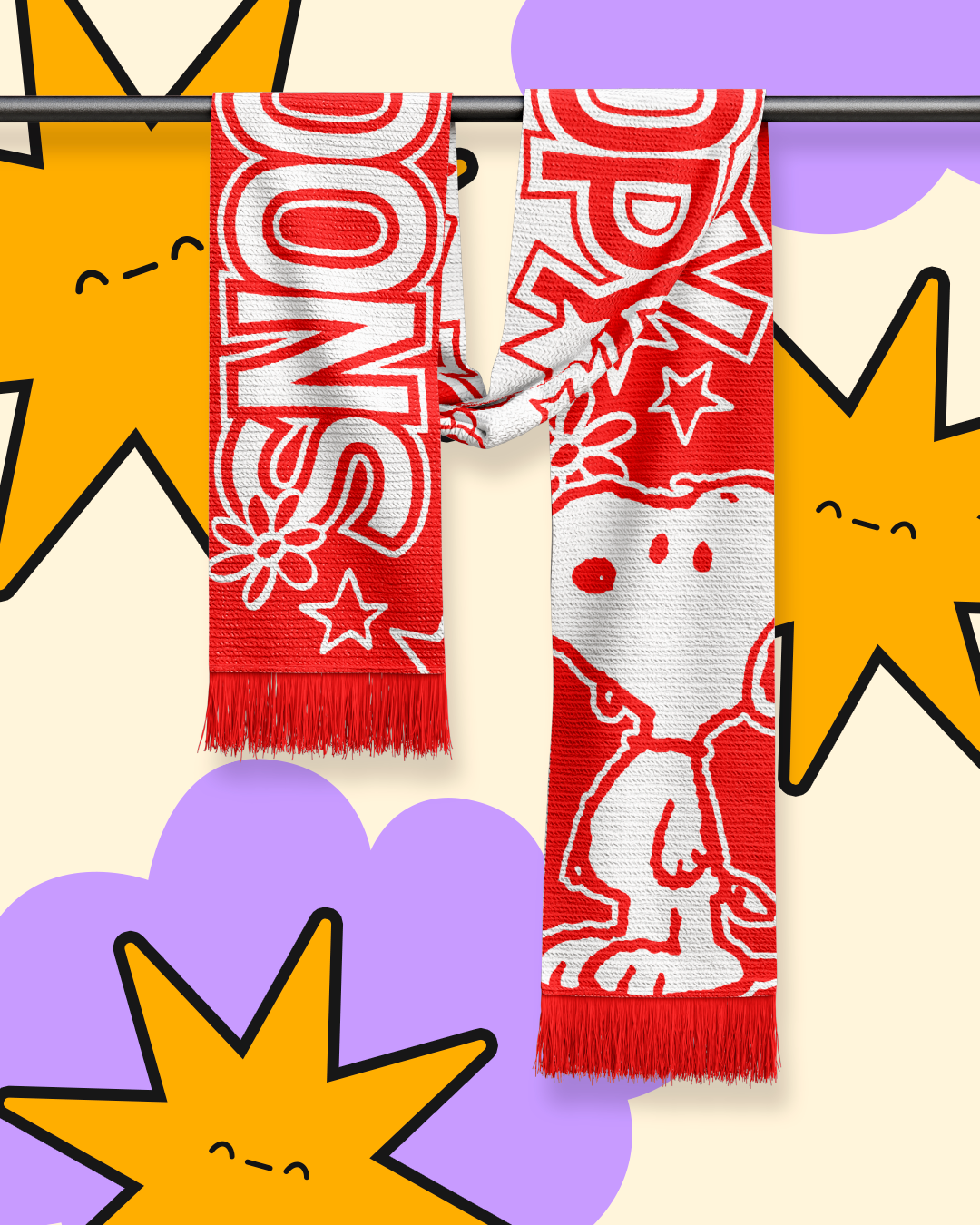 BUFANDAS SNOOPY