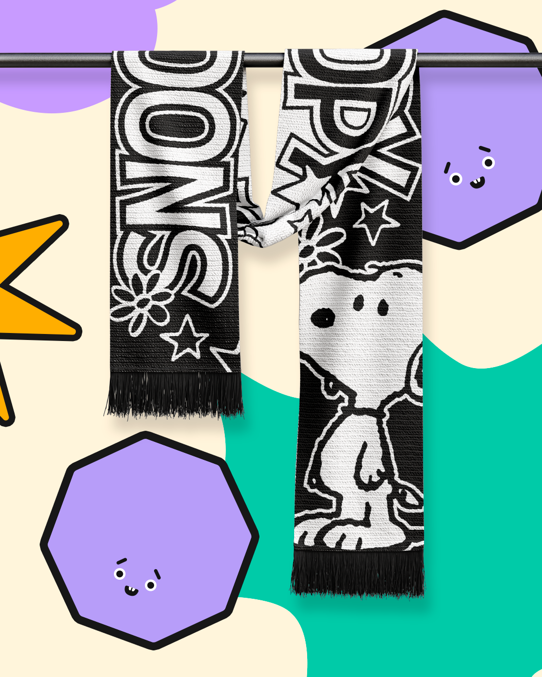 BUFANDAS SNOOPY